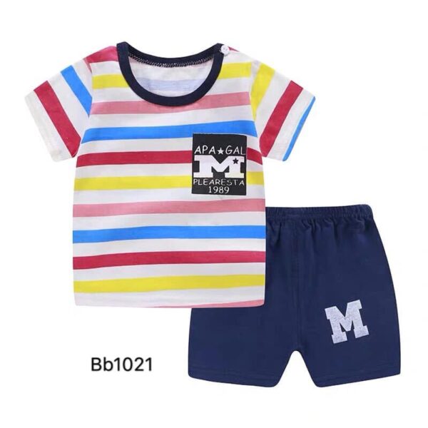 Colorful T-shirt Set