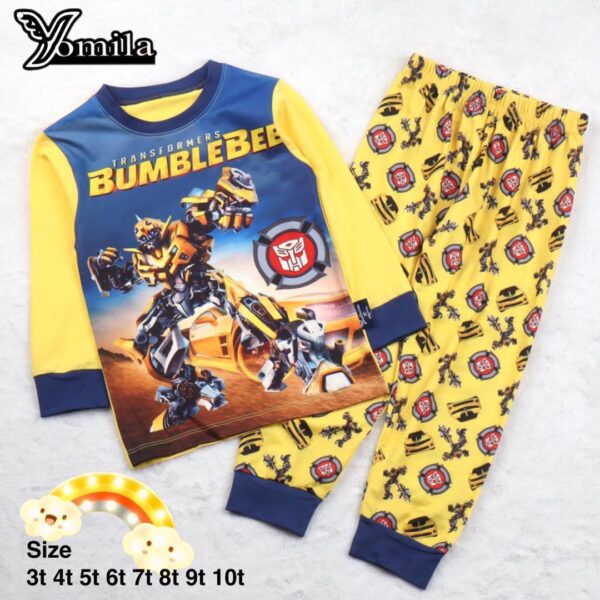 Bumblebee Kid Sleepwear